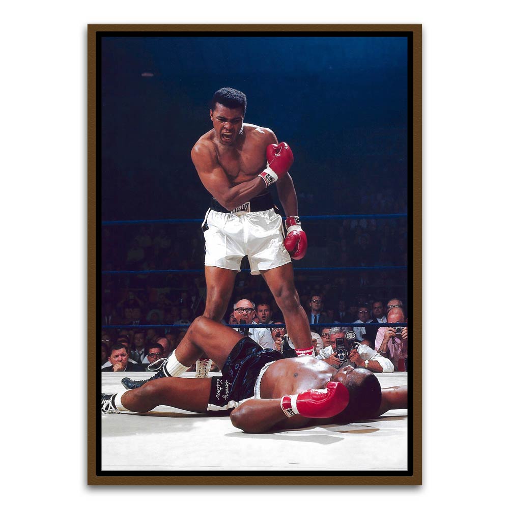 Mike tyson Brown Canvas frame acrylic canvas Frames