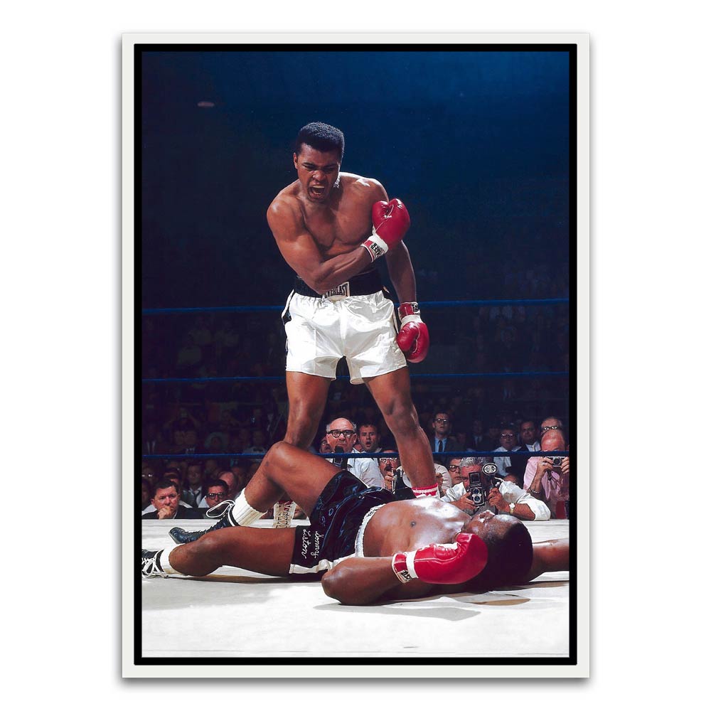 Mike tyson White Canvas frame acrylic canvas Frames