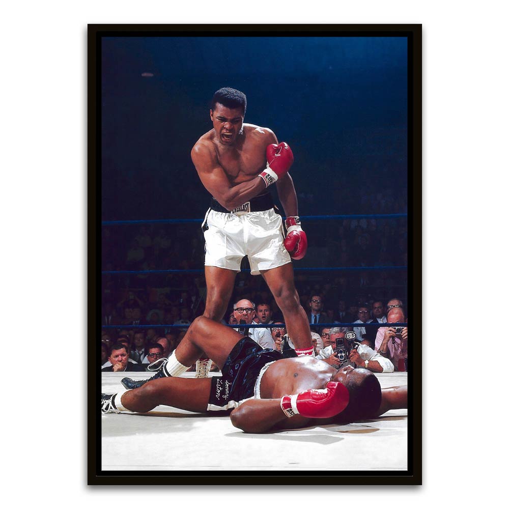 Mike tyson Black Canvas frame acrylic canvas Frames