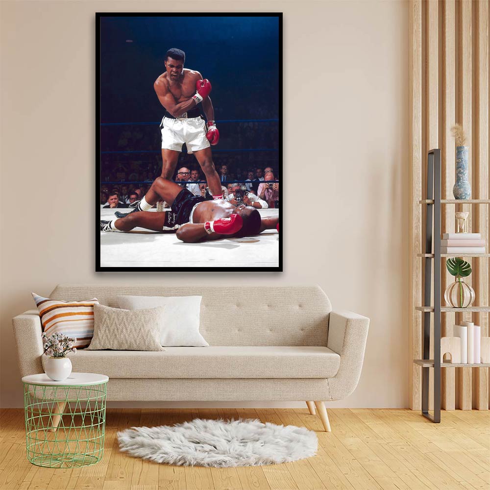 Mike tyson acrylic canvas Frames