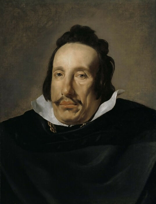 Diego Rodriguez de Silva and Velazquez – Portrait of a Nobleman 70x100 Canvas