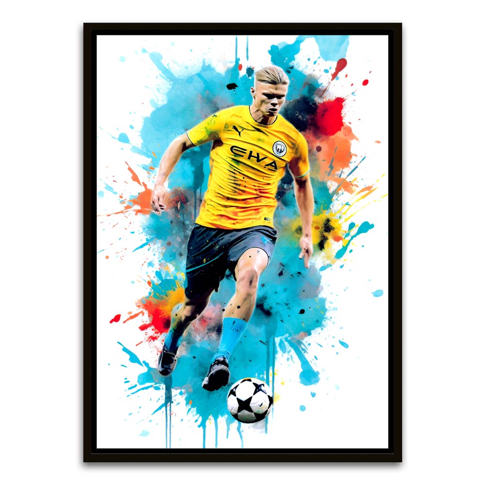 Player 1 Black Canvas frame acrylic canvas Frames