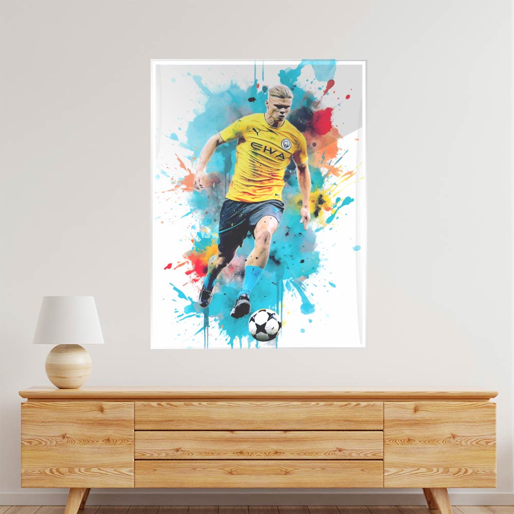 Player 1 Acrylic acrylic canvas Frames