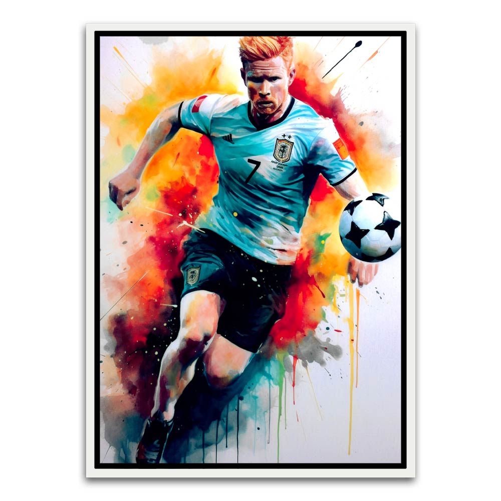 Player 3 White Canvas frame acrylic canvas Frames