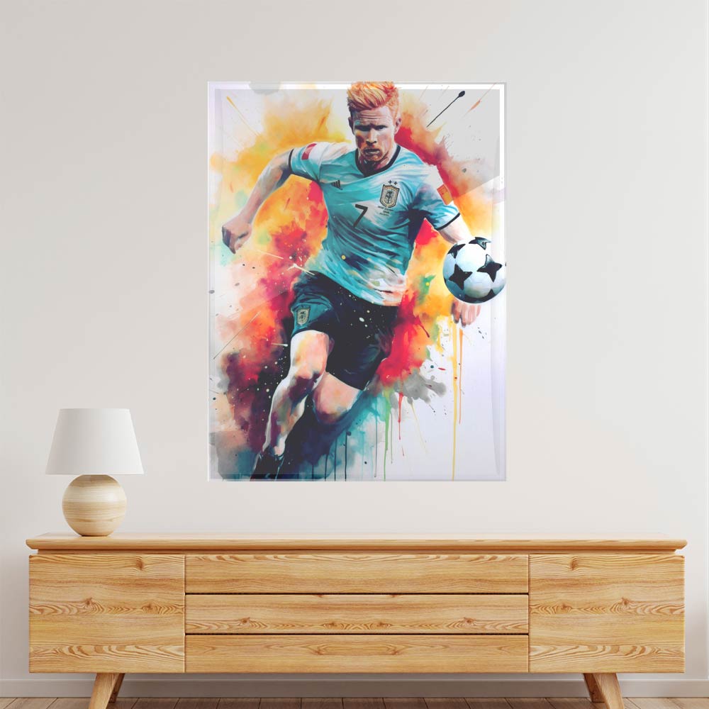 Player 3 Acrylic acrylic canvas Frames