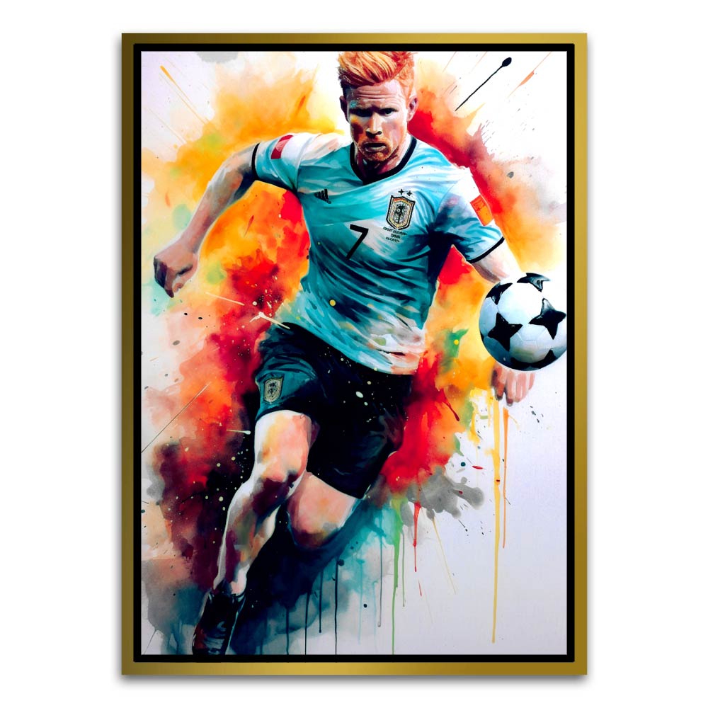 Player 3 Gold Canvas frame acrylic canvas Frames