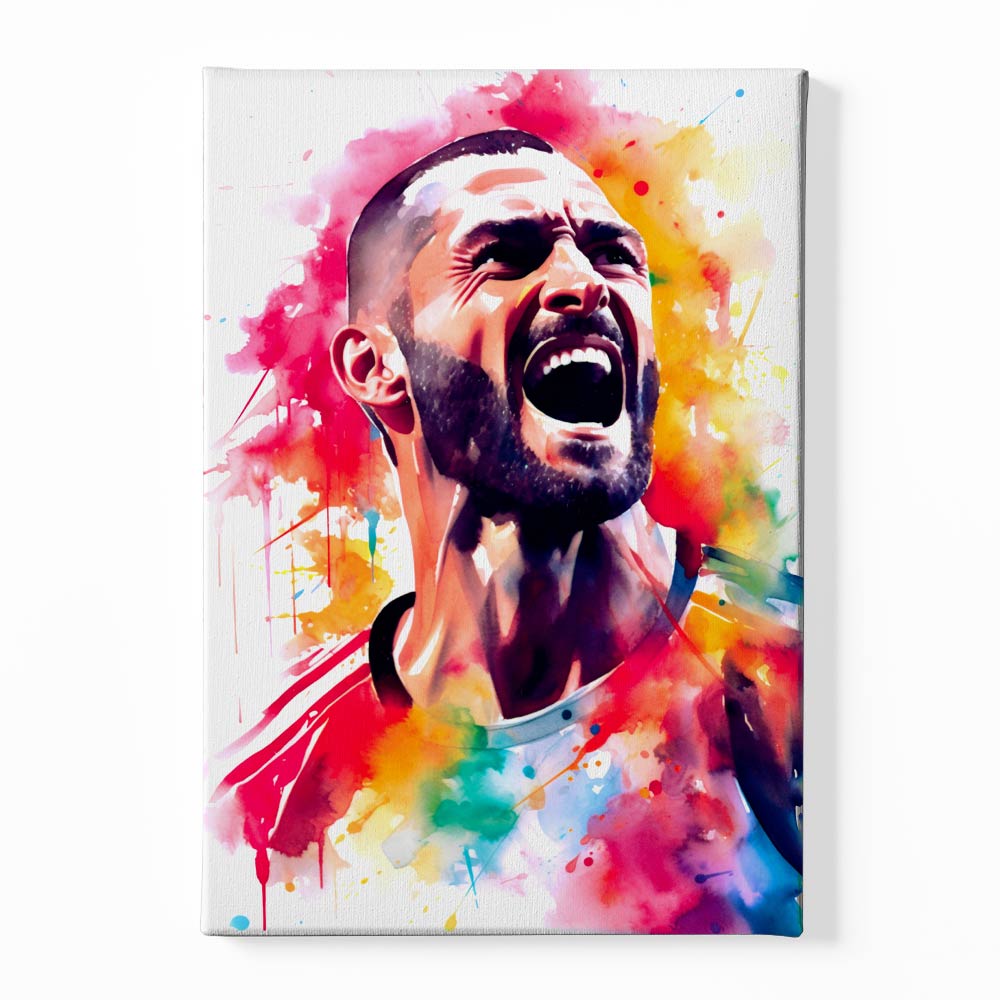 Player 4 Canvas acrylic canvas Frames