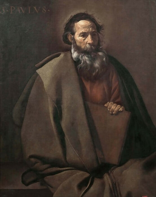 Diego Rodriguez de Silva y Velazquez - Saint Paul 50X40 Canvas