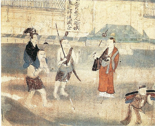 Chinese Artists of the Middle Ages (佚名 - 恶友品图) – Unknown 50X40 Canvas