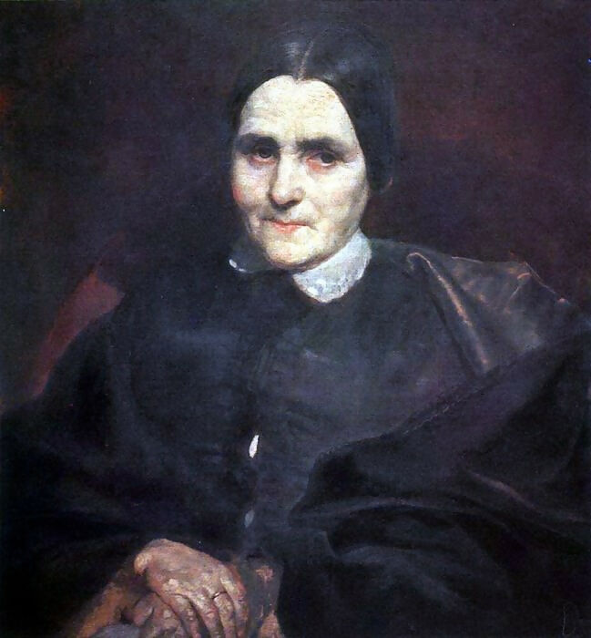 KarlPavlovichBryullov–PortraitofCatherineTittoni.1850-1852 50X40 Canvas