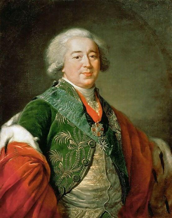 Elisabeth-Louise Vigée-Lebrun – Portrait of Prince Alexander Borisovich Kurakin 50X40 Canvas