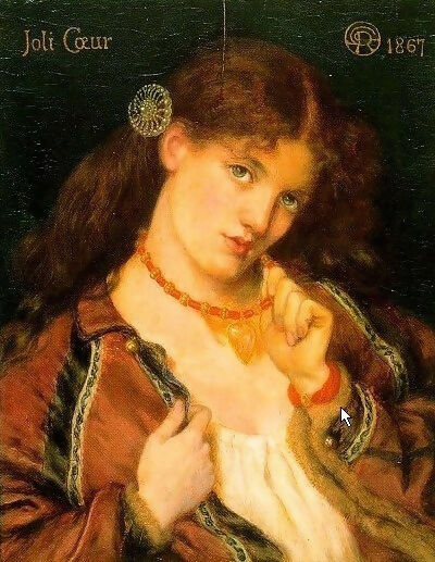 Dante Gabriel Rossetti Darling 50X40 Canvas