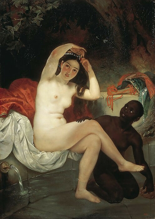 KarlPavlovichBryullov-Bathsheba.1832 50X40 Canvas