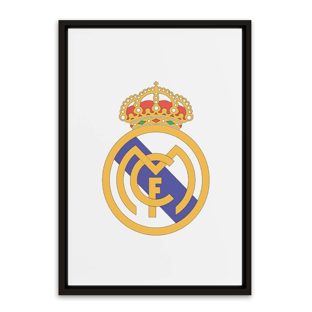 Real Madrid Black Canvas frame acrylic canvas Frames