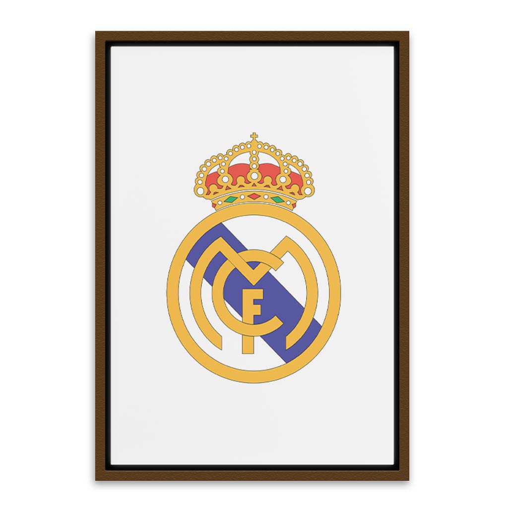 Real Madrid Brown Canvas frame acrylic canvas Frames