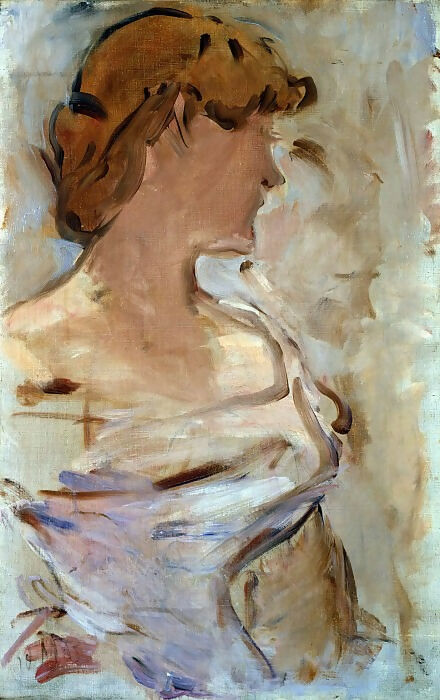 Edouard Manet – Marguerite de Conflans in a Ball Dress 50X40 Canvas