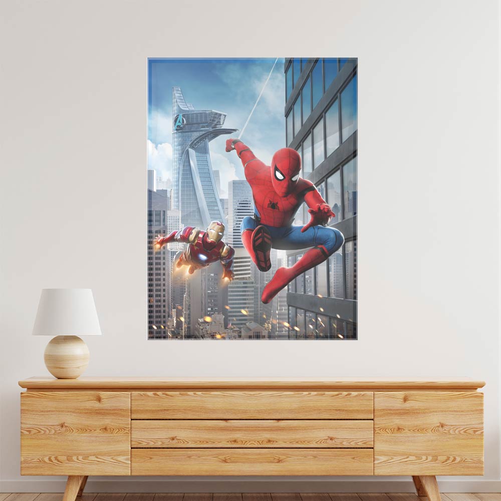 Spider man 18 Acrylic acrylic canvas Frames