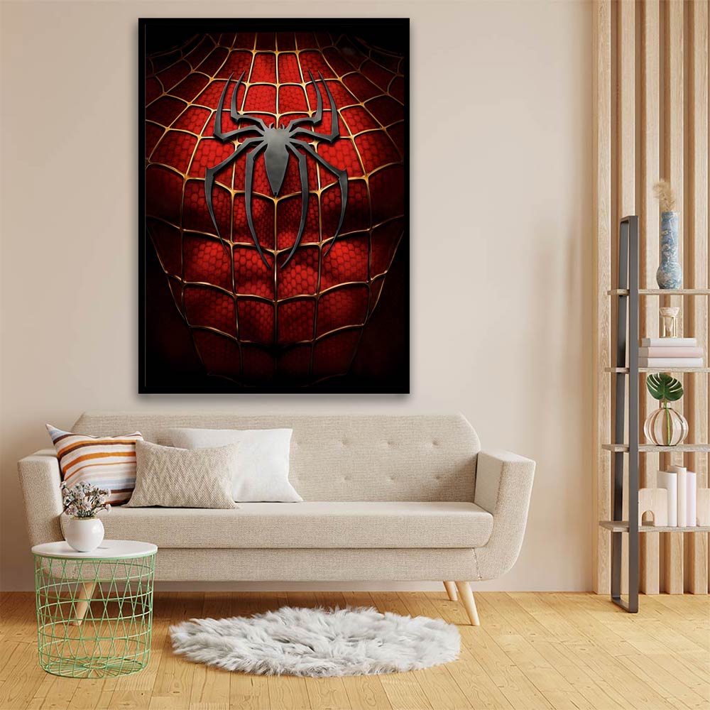 Spider man 17 acrylic canvas Frames