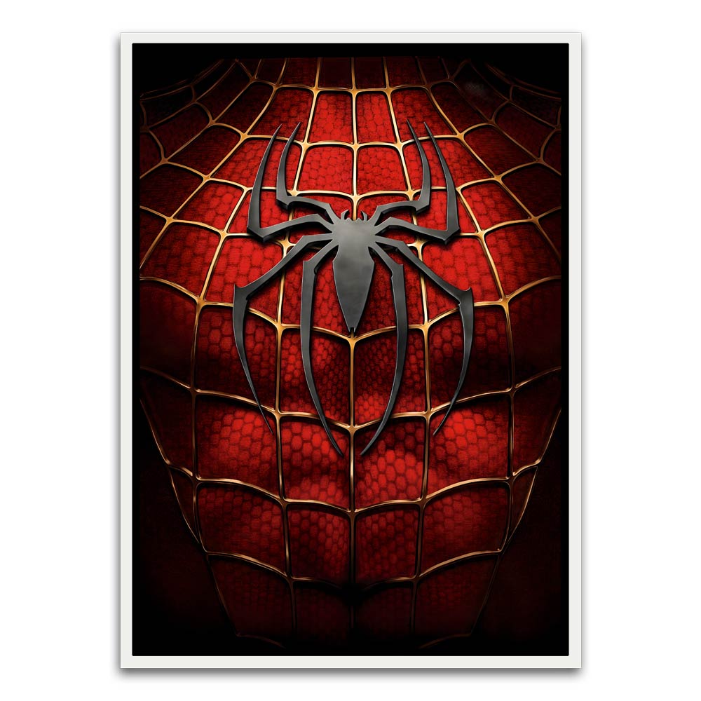 Spider man 17 White Canvas frame acrylic canvas Frames