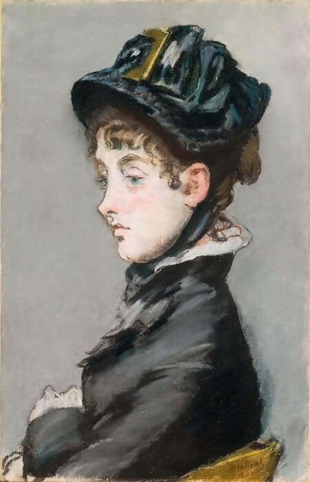 Edouard Manet - Madame Guillemet 90x120 Canvas