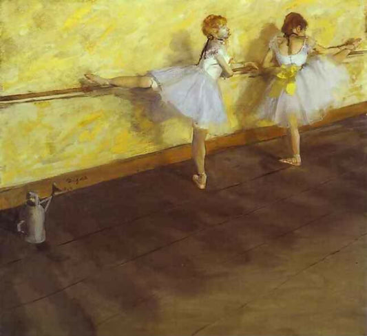 Edgar Degas Two Dancers at the Barre