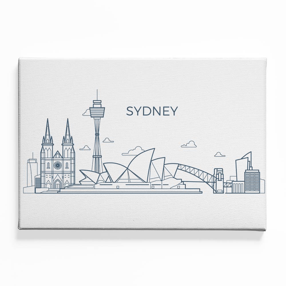 Sydney Canvas acrylic canvas Frames