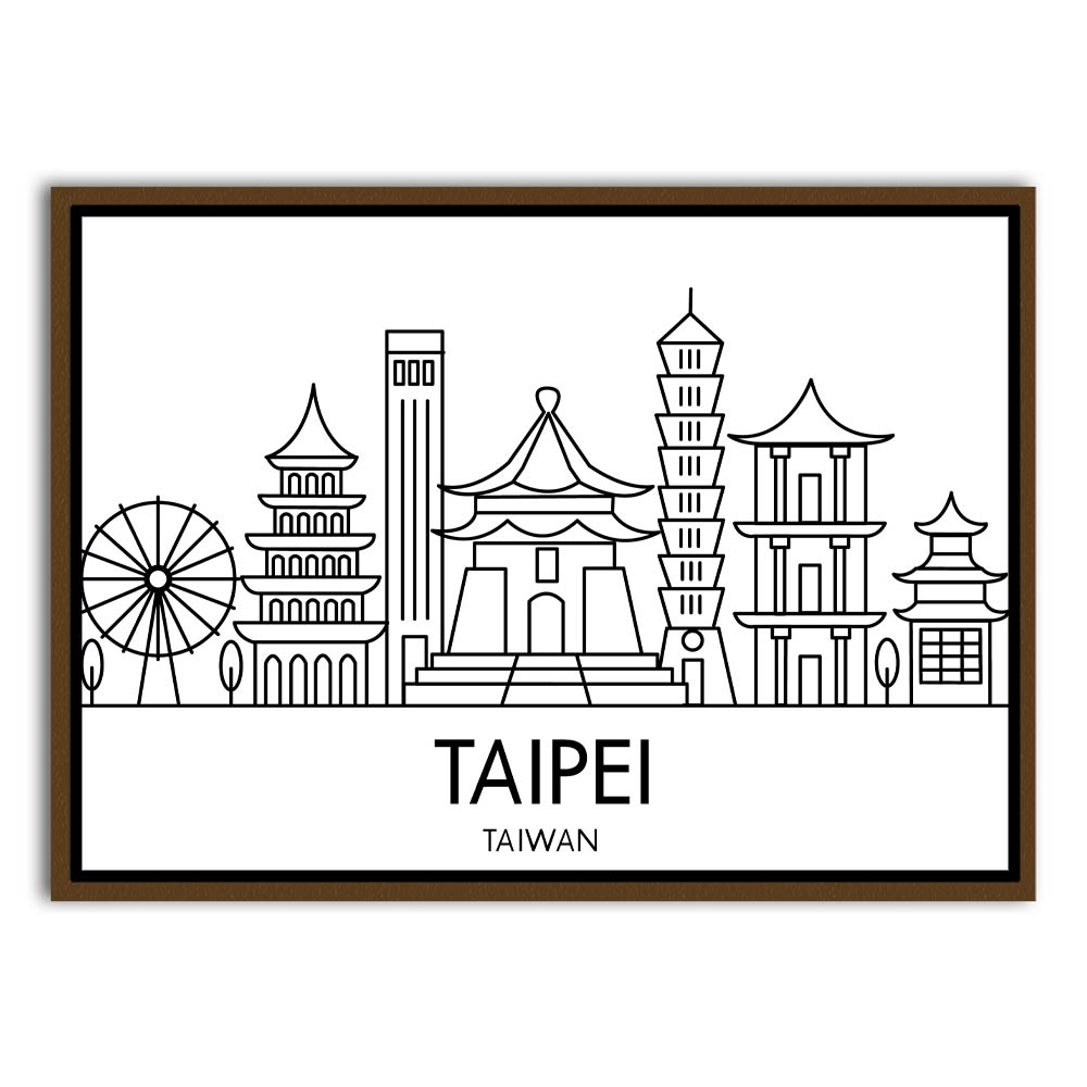 Taiwan Brown Canvas frame acrylic canvas Frames