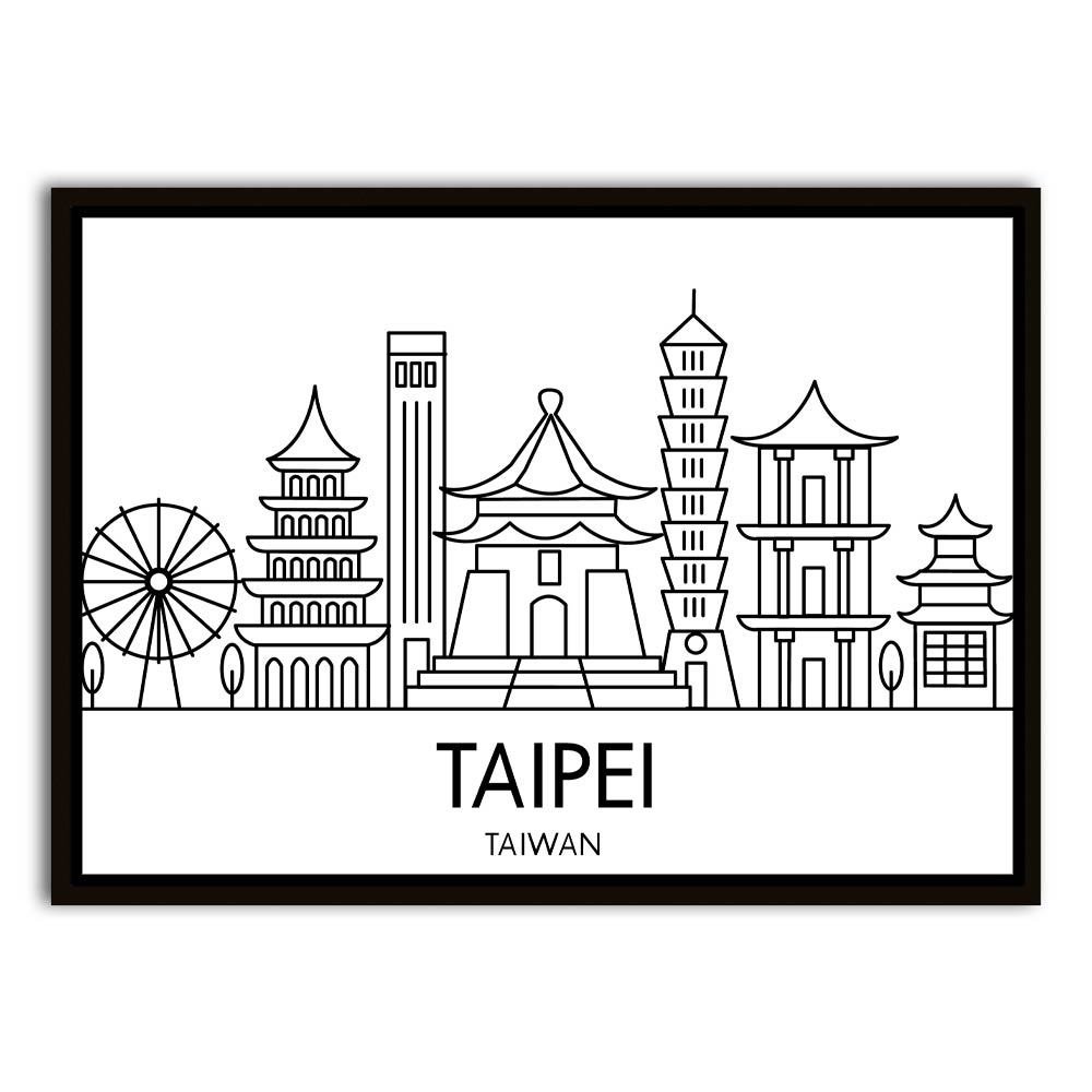 Taiwan Black Canvas frame acrylic canvas Frames