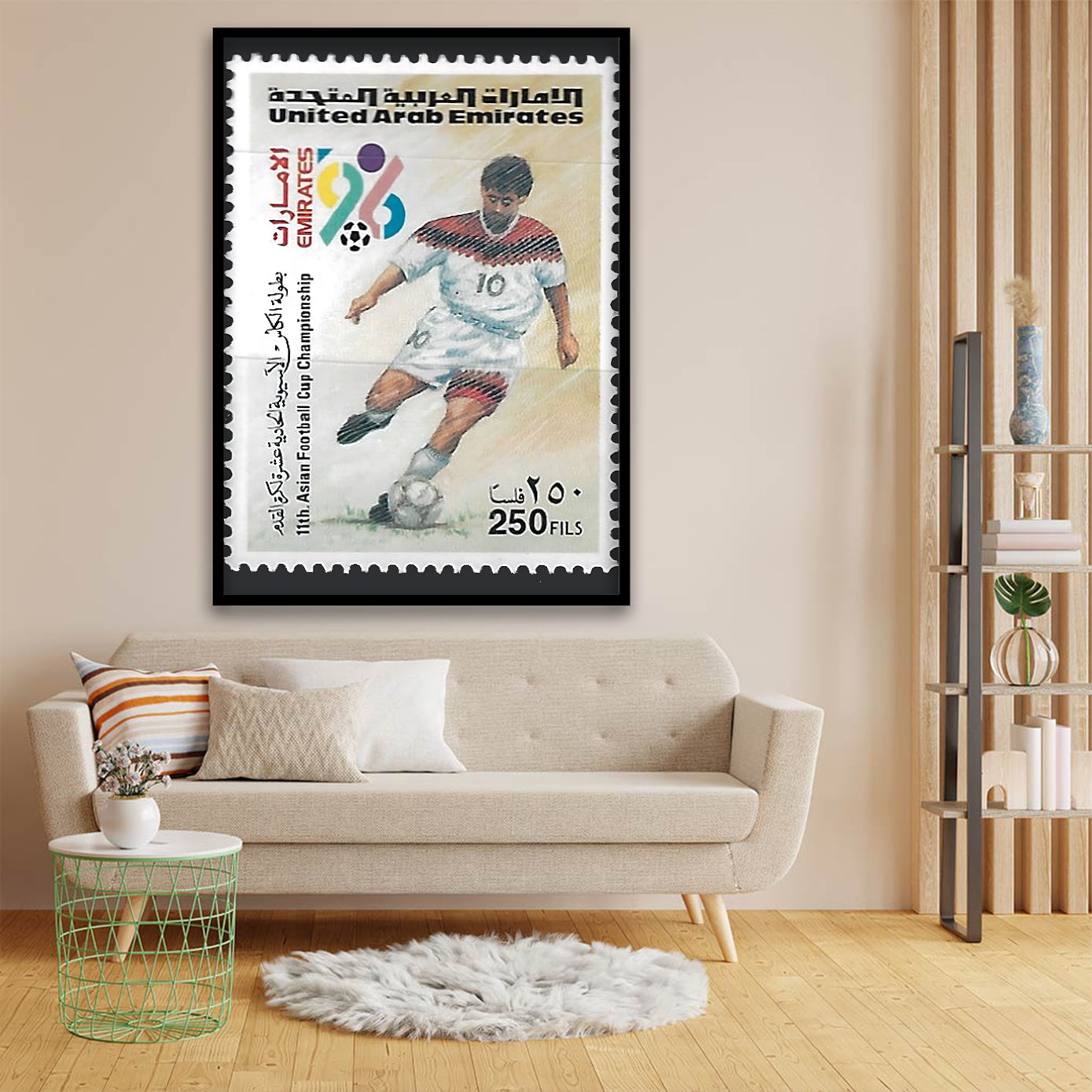 11th Asian Football club acrylic canvas Frames