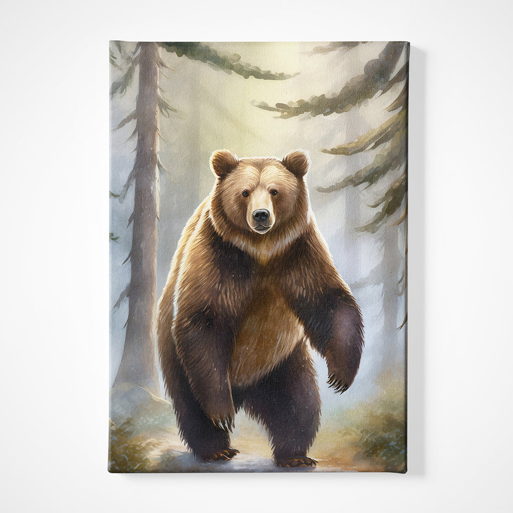 Bear Canvas acrylic canvas Frames