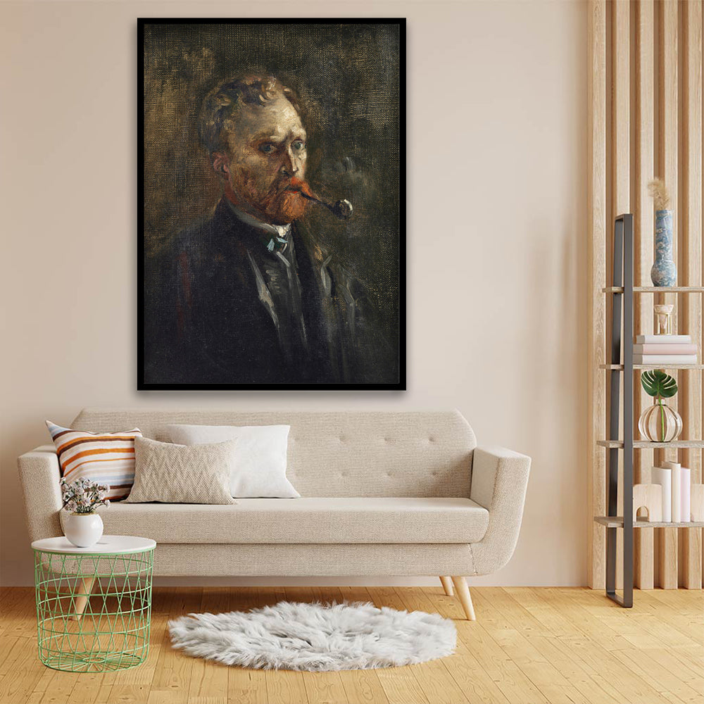 The Enigmatic Observer acrylic canvas Frames