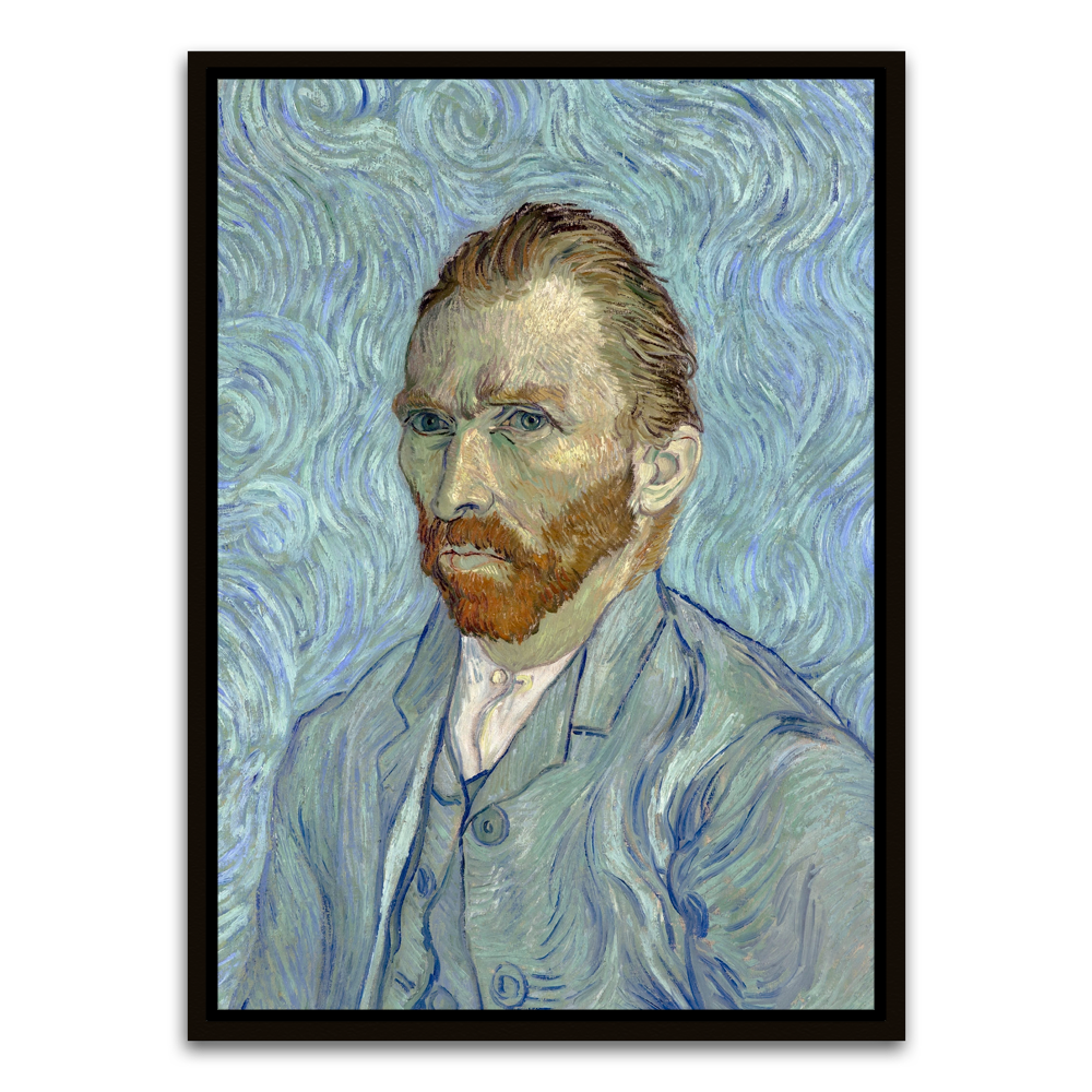 Swirls of Van Gogh Black Canvas frame acrylic canvas Frames