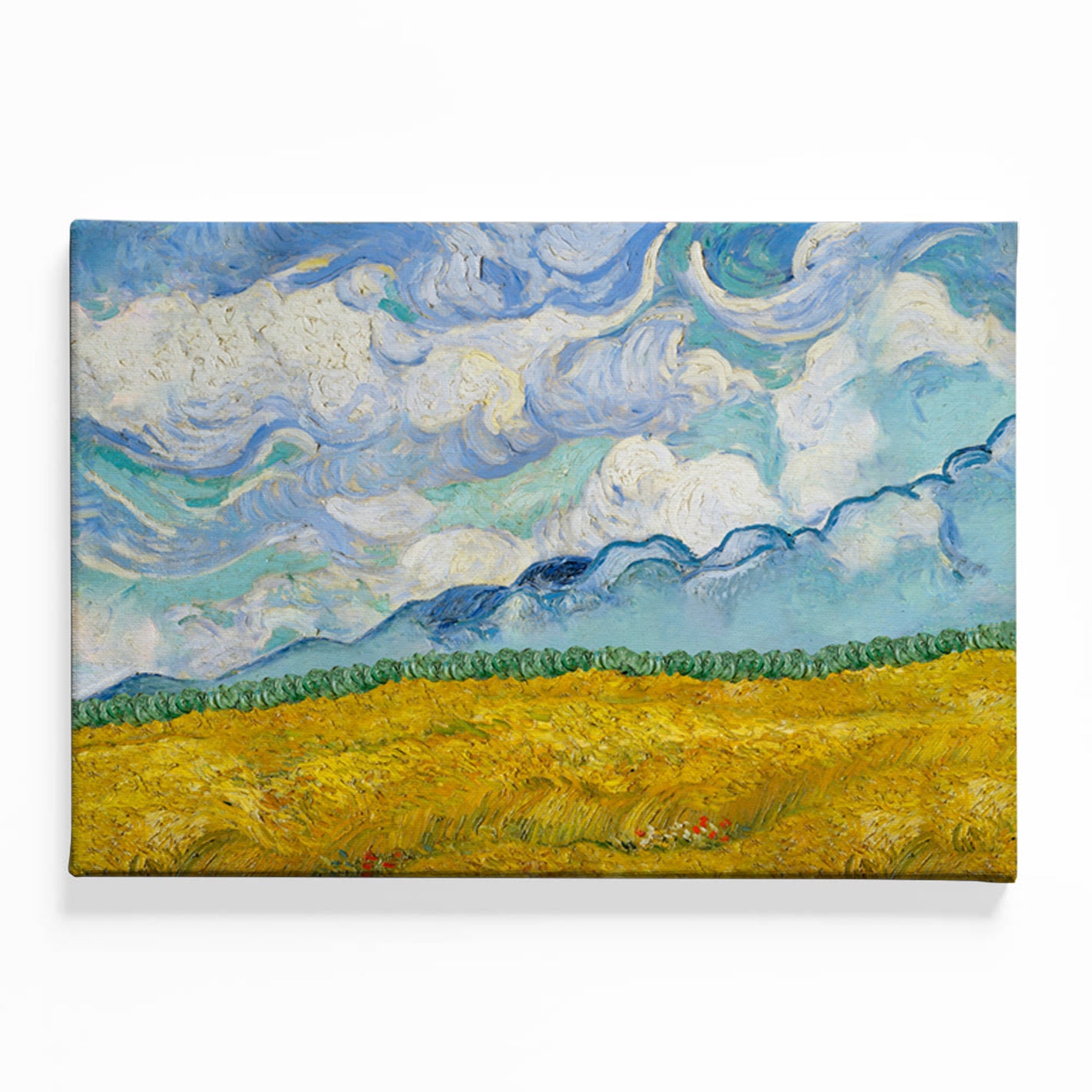 Whirling Clouds Canvas acrylic canvas Frames