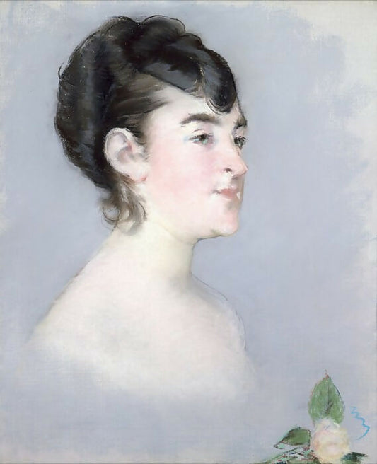 Edouard Manet – Mademoiselle Isabelle Lemonnier (1857-1926) 50X40 Canvas