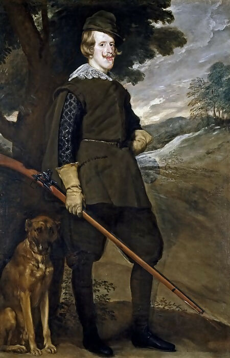 Part 3 Prado Museum – Velázquez, Diego Rodríguez de Silva and -- Philip IV hunting 50X40 Canvas