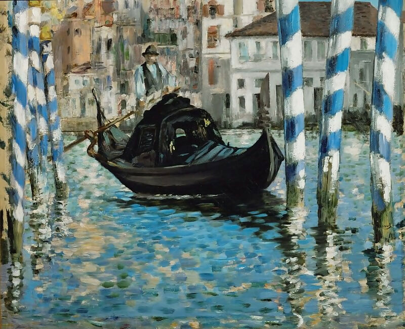 Edouard Manet – The Grand Canal in Venice 50X40 Canvas