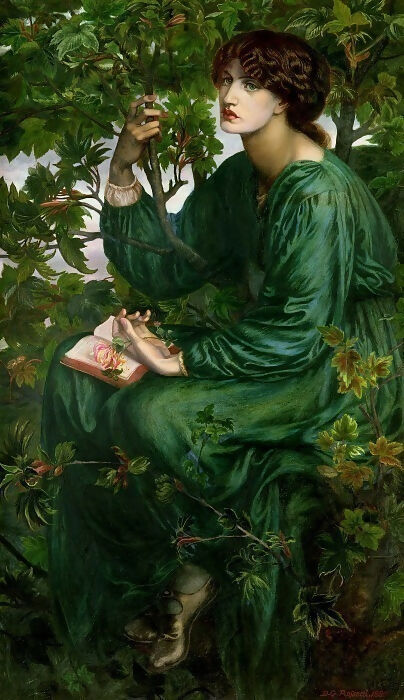 Dante Gabriel Rossetti - Daydream 50X40 Canvas