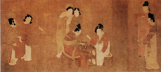 Chinese Artists of the Middle Ages (柯九思 - 横竿晴翠图) – Ke Jiusi 50X68 Canvas