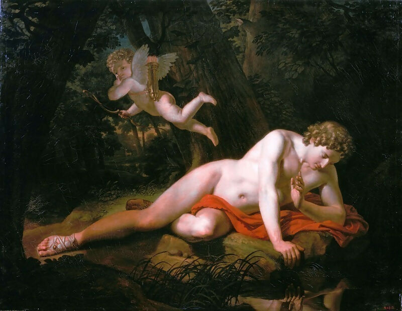KarlPavlovichBryullov–NarcissusattheSpring
