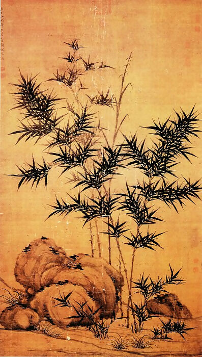 Chinese artists of the Middle Ages (周之冕 - 花鸟图(之—、二)) – Zhou Zhi Mian 50X41 Canvas
