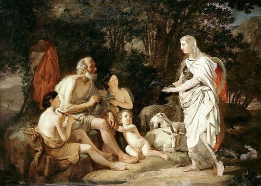 KarlPavlovichBryullov–ErminiaattheShepherds 50X40 Canvas
