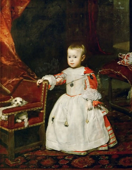 Diego Rodriguez de Silva y Velazquez – Portrait of the Infante Philip Prospero