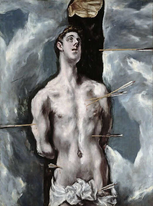 El Greco - Saint Sebastian
