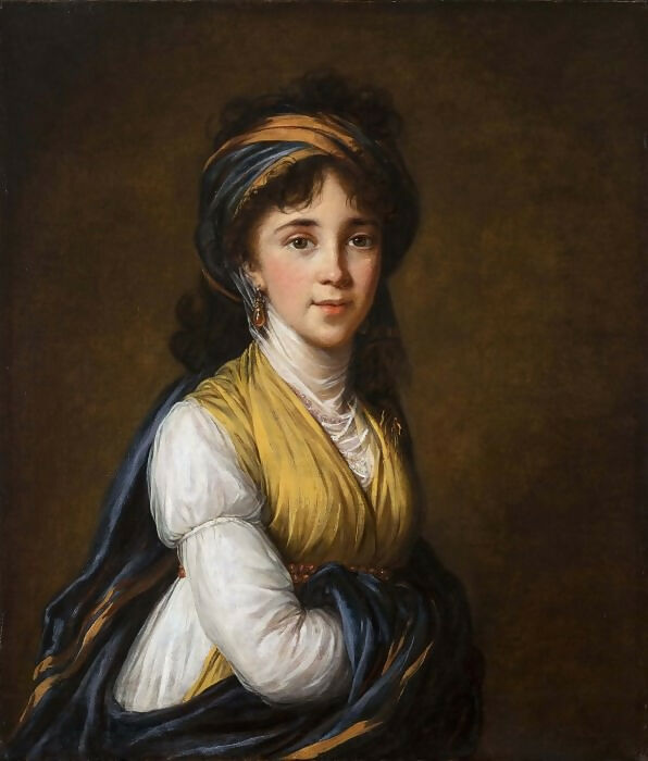 Elisabeth-Louise Vigee-Lebrun – Princess Belozersk 50X40 Canvas