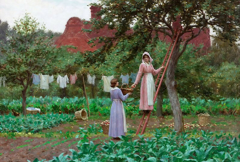 Edmund Blair Leighton – September 50X40 Canvas