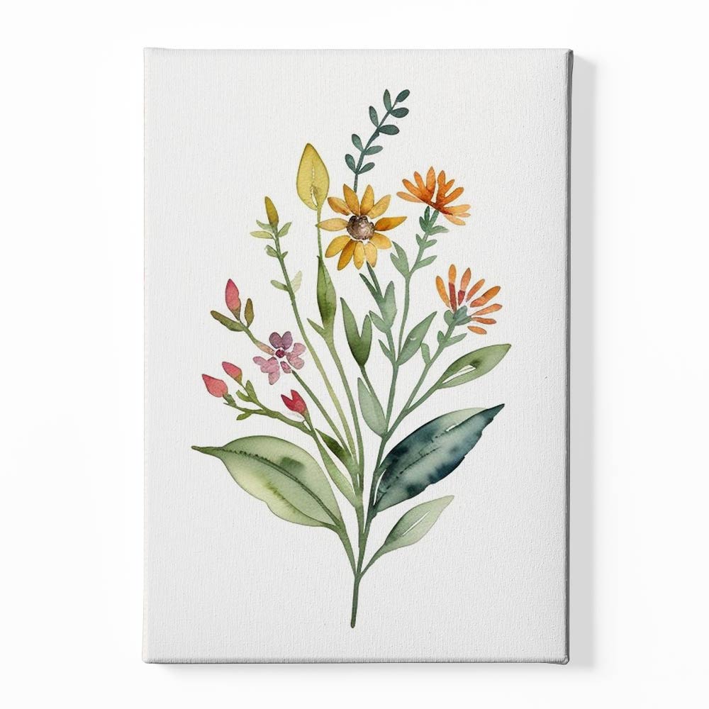 Botanical Art 7 Canvas acrylic canvas Frames