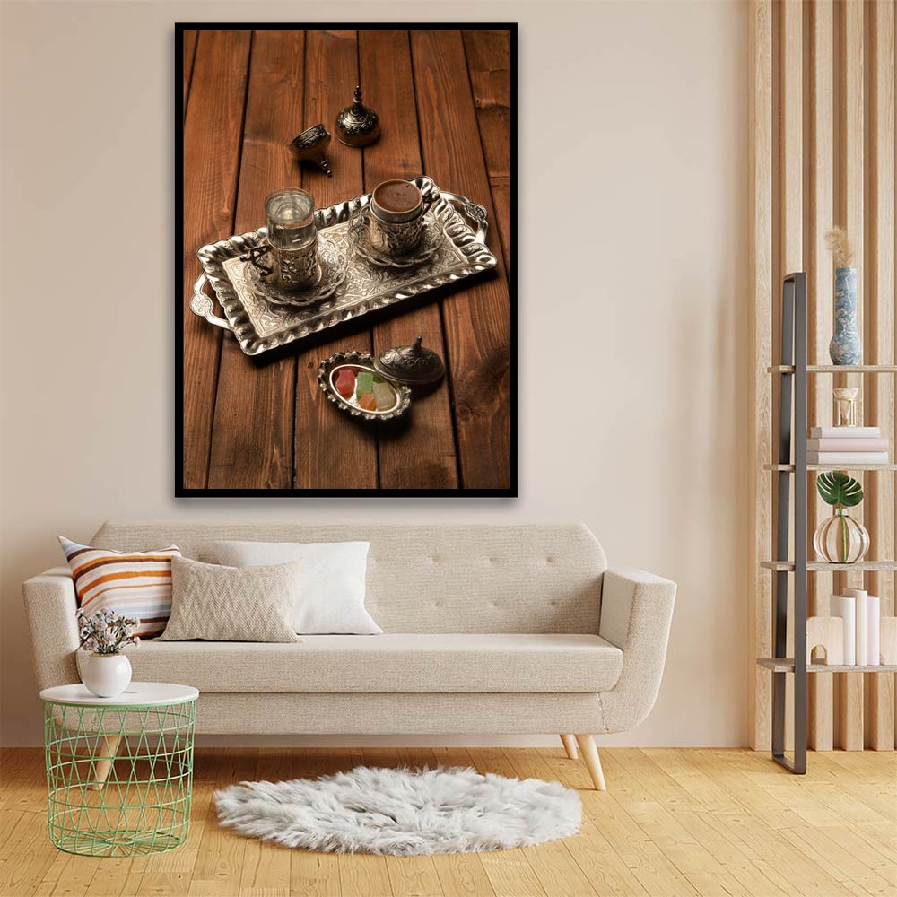 Coffee acrylic canvas Frames