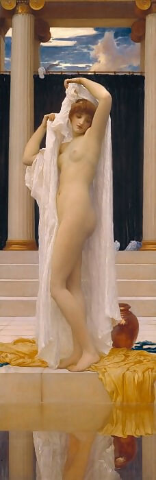 Tate Britain - Leighton, Lord Frederick - The Bath of Psyche 50X40 Canvas