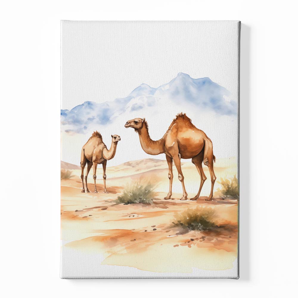 Desert Camel Canvas acrylic canvas Frames