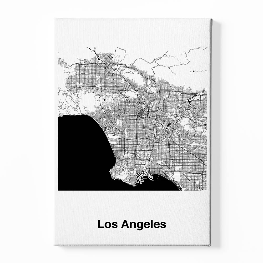 Los Angeles Canvas acrylic canvas Frames